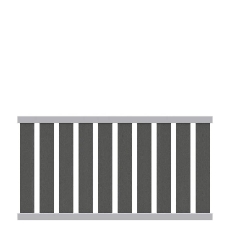 Traumgarten RAJA WPC ALU XL Vorgartenzaun-Set Anthrazit, 1800 x 950 mm Traumgarten RAJA WPC ALU XL Vorgartenzaun-Set Anthrazit, 1800 x 950 mm von TraumGarten
