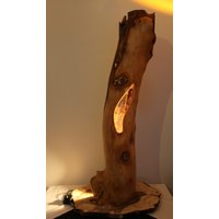 stehlampe Echtholz Apfelstamm stehlampe Echtholz Apfelstamm von TraumZauberBaumbyBE