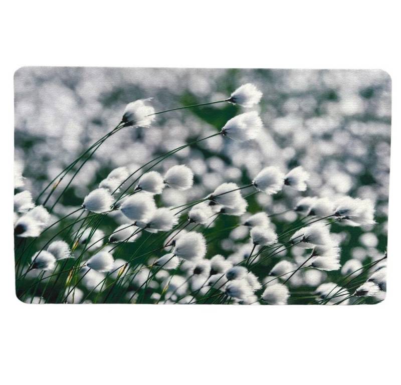 Traumduft-Manufaktur Platzset Cottongras, (2-St), Platzdeckchen Deko-Set Unterlage waschbar von Traumduft-Manufaktur
