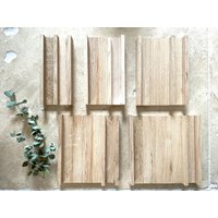 Holzverpackung Holz Kerzenverpackung - Lasergravur Personalisierte Rohlinge Rohling Holzpackung Stabkerzen Verpacken Kerzenverpackung von Traumerl