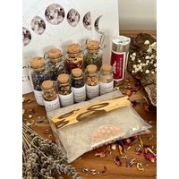 Räucherwerk Anfänger Set | Räucherset Mit Räuchermischung Weihrauch Palo Santo Styrax Myrrhe Ritual Geschenk Räuchersand von TraumfaengerLaden