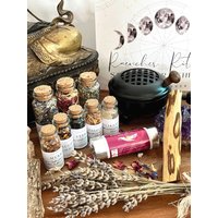 Räucherwerk Anfänger Set | Räucherset Mit Räuchermischung Weihrauch Palo Santo Styrax Myrrhe Ritualset Geschenk Box Räucherwerk Anfänger Set | Räucherset Mit Räuchermischung Weihrauch Palo Santo Styrax Myrrhe Ritualset Geschenk Box von TraumfaengerLaden