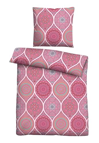 Traumhaft schlafen - Castell - Markenbettwäsche Bettwäsche Baumwoll Renforce 0040797 Ornament 1x 135x200 cm + 1x 80x80 cm, pfirsich Traumhaft schlafen - Castell - Markenbettwäsche Bettwäsche Baumwoll Renforce 0040797 Ornament 1x 135x200 cm + 1x 80x80 cm, pfirsich von Traumhaft schlafen - Castell - Markenbettwäsche