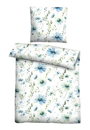 Traumhaft schlafen - Castell - Markenbettwäsche Bettwäsche Baumwoll Seersucker 0020369 GEBLÜHMT 1x 155x220 cm + 1x 80x80 cm, eisblau Traumhaft schlafen - Castell - Markenbettwäsche Bettwäsche Baumwoll Seersucker 0020369 GEBLÜHMT 1x 155x220 cm + 1x 80x80 cm, eisblau von Traumhaft schlafen - Castell - Markenbettwäsche