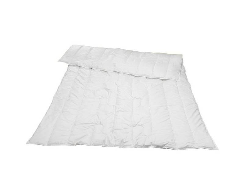 Traumina Naturfaserbettdecke, Füllung: Bambus, Bezug: Baumwolle, Ganzjahresbettdecke von Traumina