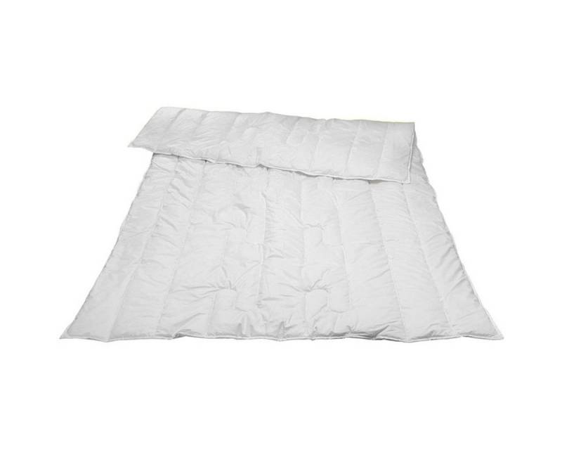 Traumina Sommerbettdecke Novis Solo, Füllung: 100% TRANCO ® 3000 - BIO (PES) Polyester, Bezug: Modal / Baumwolle, Leichte Steppdecke der Wärmeklasse 2 von Traumina