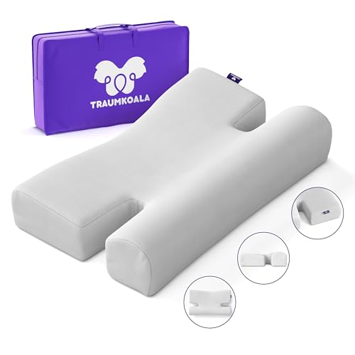 Traumkoala Memory Foam Kissen - Seitenträumer Kopfkissen - Nackenkissen - ergonomisches Seitenschläferkissen auch für Rücken & Bauchschläfer - Nackenstützkissen, atmungsaktiver & waschbarer Bezug von Traumkoala