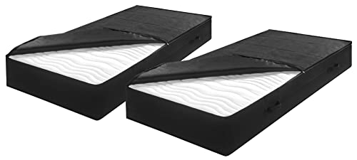 Traumnacht 2er-Set Matratzen-Aufbewahrungstasche mit 3-seitigem Reißverschluss und Griffschlaufen, 90 x 200 x 26 cm, Öko-Tex zertifiziert, produziert nach deutschem Qualitätsstandard von Traumnacht
