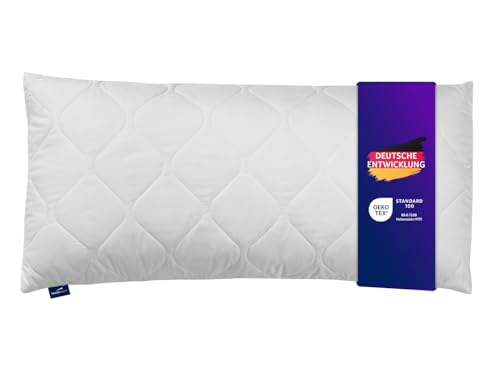 Traumnacht Aloe Vera Kopfkissen mit kuscheligem Bezug aus samtigweicher Mikrofaser, 40x80 cm, Öko-Tex Zertifiziert, produziert nach deutschem Qualitätsstandard Traumnacht Aloe Vera Kopfkissen mit kuscheligem Bezug aus samtigweicher Mikrofaser, 40x80 cm, Öko-Tex Zertifiziert, produziert nach deutschem Qualitätsstandard von Traumnacht