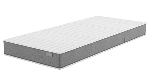 Traumnacht Ergo Duo orthopädische 7-Zonen Kaltschaummatratze mit Duo Härtegrad und beidseitiger Komfortauflage, Öko-Tex Zertifiziert, 100 x 200 cm, produziert nach deutschem Qualitätsstandard von Traumnacht