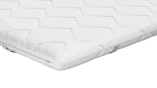 Traumnacht viscoelastischer orthopädischer Matratzentopper, mit Memory Foam Effekt, Öko-Tex zertifiziert, 90 x 200 cm, produziert nach deutschem Qualitätsstandard von Traumnacht