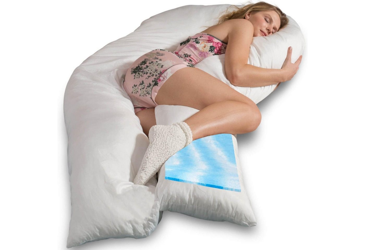 Traumreiter Seitenschläferkissen Visco XXL Seitenschläferkissen I Komfortkissen Schwangerschaftskissen Traumreiter Seitenschläferkissen Visco XXL Seitenschläferkissen I Komfortkissen Schwangerschaftskissen von Traumreiter