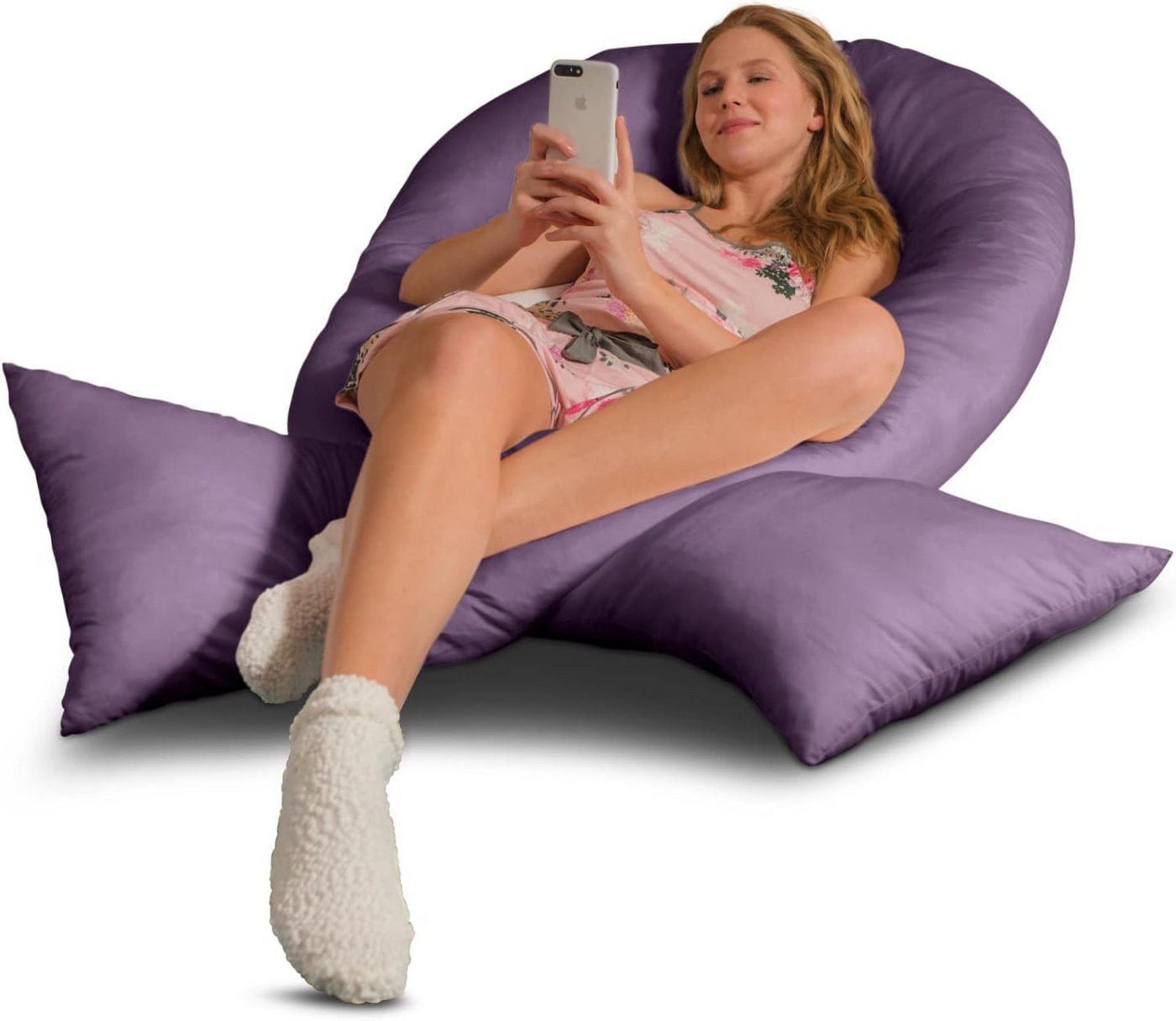 Traumreiter Seitenschläferkissen Visco XXL Seitenschläferkissen I Komfortkissen Schwangerschaftskissen Traumreiter Seitenschläferkissen Visco XXL Seitenschläferkissen I Komfortkissen Schwangerschaftskissen von Traumreiter