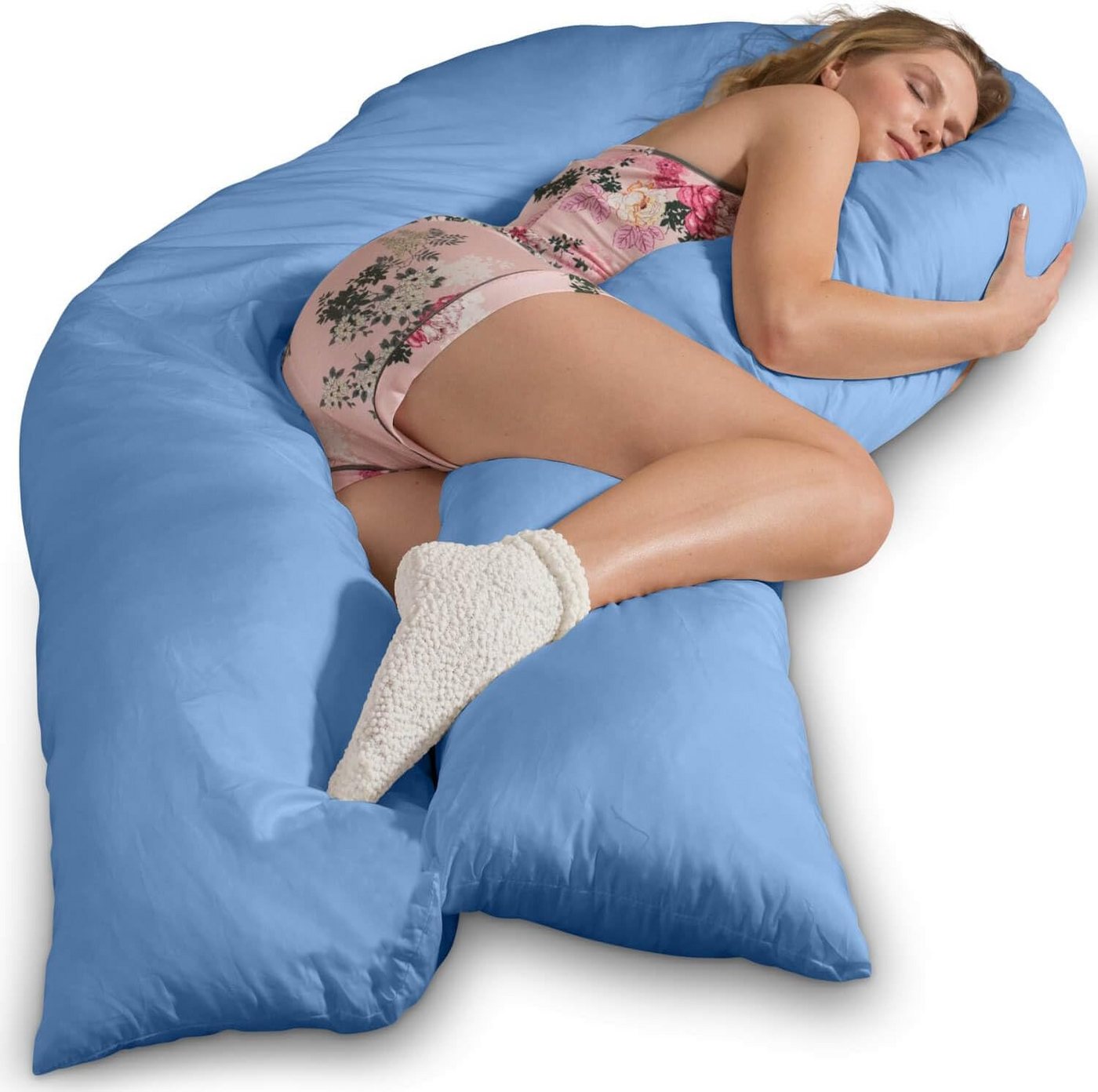 Traumreiter Seitenschläferkissen Visco XXL Seitenschläferkissen I Komfortkissen Schwangerschaftskissen Traumreiter Seitenschläferkissen Visco XXL Seitenschläferkissen I Komfortkissen Schwangerschaftskissen von Traumreiter