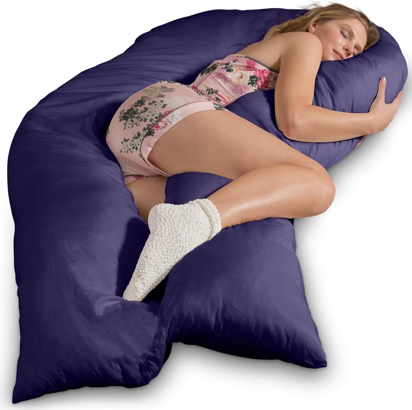 Traumreiter Seitenschläferkissen Visco XXL Seitenschläferkissen I Komfortkissen Schwangerschaftskissen Traumreiter Seitenschläferkissen Visco XXL Seitenschläferkissen I Komfortkissen Schwangerschaftskissen von Traumreiter