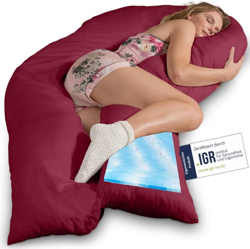 Traumreiter Seitenschläferkissen Visco XXL Seitenschläferkissen I Komfortkissen Schwangerschaftskissen Traumreiter Seitenschläferkissen Visco XXL Seitenschläferkissen I Komfortkissen Schwangerschaftskissen von Traumreiter