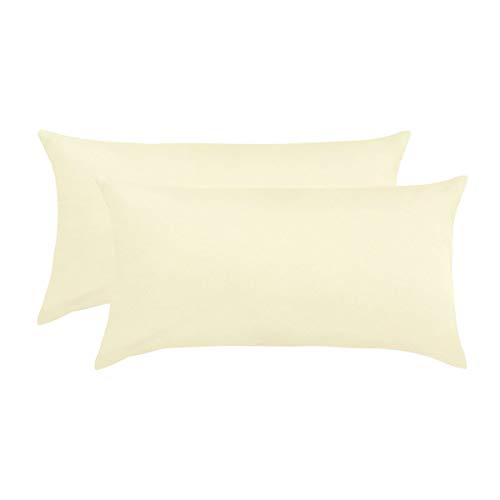 TRAUMSCHLAF Edel-Linon Kissenbezüge 2er Set Ecru, 2X 40x80 cm TRAUMSCHLAF Edel-Linon Kissenbezüge 2er Set Ecru, 2X 40x80 cm von Traumschlaf
