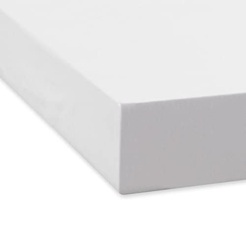 TRAUMSCHLAF Feinbiber Boxspring Spannbetttuch kuschelig weich aus 100% Baumwolle mit Rundgummi Größen 90x190-100x200 cm Weiss von Traumschlaf