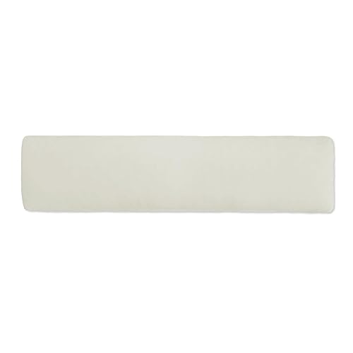 TRAUMSCHLAF Premium Interlock Kissenbezug Silber, 40x180 cm für Seitenschläferkissen von Traumschlaf