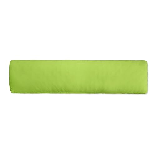 Traumschlaf Basic Single Jersey Seitenschläferkissen Bezug apfelgrün, 40x180 cm von Traumschlaf