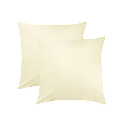 TRAUMSCHLAF Edel-Linon Kissenbezüge 2er Set Ecru, 2X 40x40 cm TRAUMSCHLAF Edel-Linon Kissenbezüge 2er Set Ecru, 2X 40x40 cm von Traumschlaf