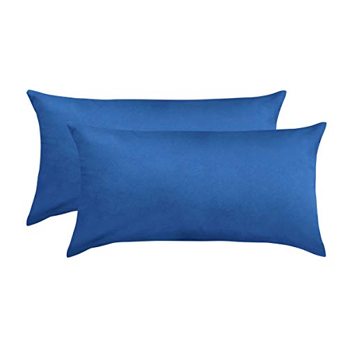 TRAUMSCHLAF Edel-Linon Kissenbezüge 2er Set royal, 2X 40x80 cm von Traumschlaf