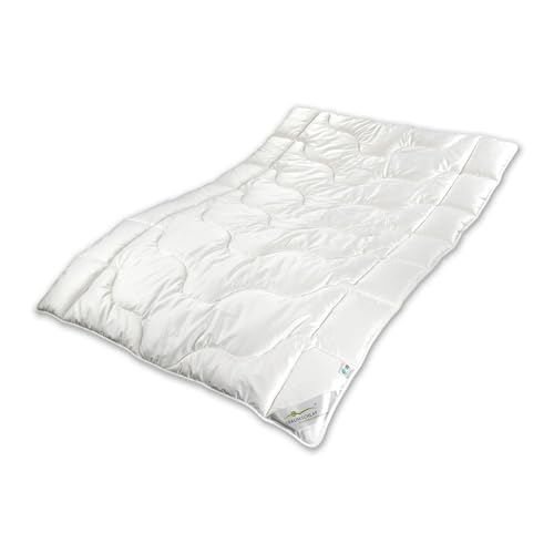 Traumschlaf – Premium Kamelhaardecke – Ganzjahresbettdecke aus 100% Kamelhaar – Medium/Mono Steppbett – Made in Germany 155x200 cm von Traumschlaf