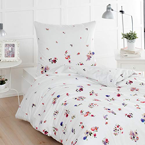Traumschlaf Mako-Satin Bettwäsche Claude 1 Bettbezug 155 x 220 cm + 1 Kissenbezug 80 x 80 cm Traumschlaf Mako-Satin Bettwäsche Claude 1 Bettbezug 155 x 220 cm + 1 Kissenbezug 80 x 80 cm von Traumschlaf