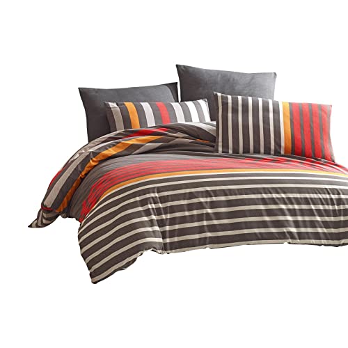 Traumschlaf • mit Reißverschluss • 100% Baumwolle • moderner Look • 200x220 cm + 2X 80x80 cm Traumschlaf • mit Reißverschluss • 100% Baumwolle • moderner Look • 200x220 cm + 2X 80x80 cm von Traumschlaf