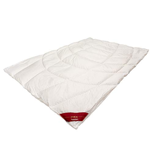 Traumschloss Bettdecke »Premium« 100% Weidegans Daunen | Mako-Batist Baumwollbezug | extra warm | 135x200cm Traumschloss Bettdecke »Premium« 100% Weidegans Daunen | Mako-Batist Baumwollbezug | extra warm | 135x200cm von Traumschloss