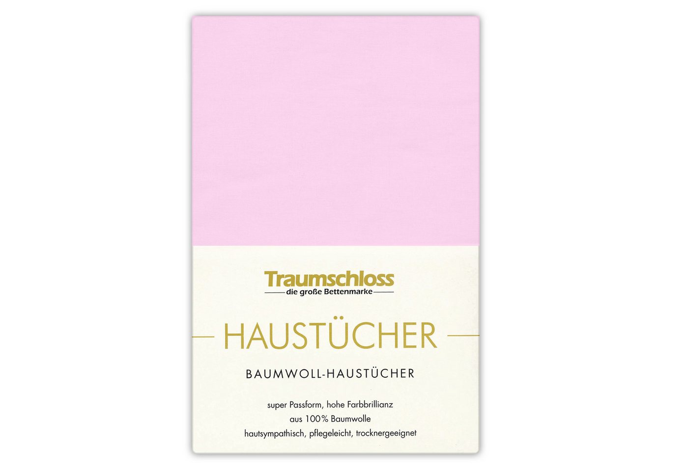 Traumschloss Betttuch Haustuch, 100% Baumwolle, Gummizug: ohne, (1 Stück), aus 100% Baumwolle, ohne Gummizug von Traumschloss