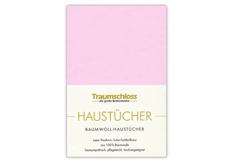Traumschloss Betttuch Haustuch, 100% Baumwolle, Gummizug: ohne, (1 Stück), aus 100% Baumwolle, ohne Gummizug von Traumschloss