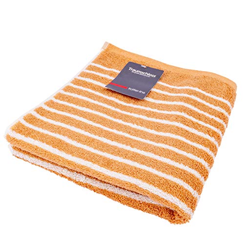 Traumschloss Duschtuch »Stripes« 100% Baumwolle | flauschig weich | Creme | 70x140cm von Traumschloss