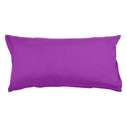 Traumschloss Edel-Jersey Kissenbezug Exclusiv Größen, Farbe:violett, Größe:40x80 von Traumschloss