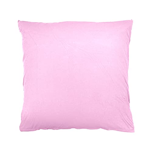 Traumschloss Edel-Jersey Kissenbezug Exclusiv Größen, Farbe:Puder (rosé), Größe:80x80 von Traumschloss