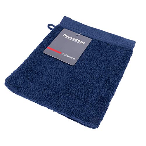 Traumschloss Waschandschuh »Frottier-Line« 100% Baumwolle | flauschig weich | dunkelblau | 16x21cm Traumschloss Waschandschuh »Frottier-Line« 100% Baumwolle | flauschig weich | dunkelblau | 16x21cm von Traumschloss