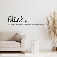 Glück Ist Das Mosaik Schöner Augenblicke | Wand-Schriftzug Aus Holz 3 Mm Schwarz Oder Weiß Wanddeko Flur Wohnzimmer Geschenk Einzug Glück Ist Das Mosaik Schöner Augenblicke | Wand-Schriftzug Aus Holz 3 Mm Schwarz Oder Weiß Wanddeko Flur Wohnzimmer Geschenk Einzug von TraumweltenDESIGNS