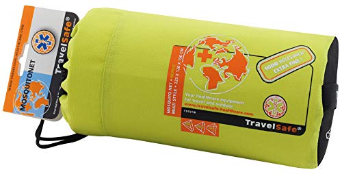TravelSafe Ts0218 Klamboe, Mediumulti-Stil, extra feines Netz, 1000 Löcher Mesh, 1 Personen - Weiß von TravelSafe