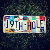 19. Hole. Geschenk Für Golfer. Golf. Kennzeichen Kunst. Golfer. Bar Schild. Decor. Giftidea. Ihn. Sport. Titleist von TravelingSoulStudio