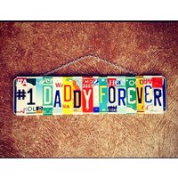 Greatest Dad Sign. Geschenk Für Ihn. Väter Tagesgeschenk. Papa. Lizenz-Plate-Geschenk Lizenz Plate Art. Garagenzeichen von TravelingSoulStudio