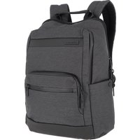 travelite Rucksack "Meet, 41 cm, anthrazit", Arbeitsrucksack Schulrucksack 15,6-Zoll Laptopfach Volumenerweiterung von Travelite