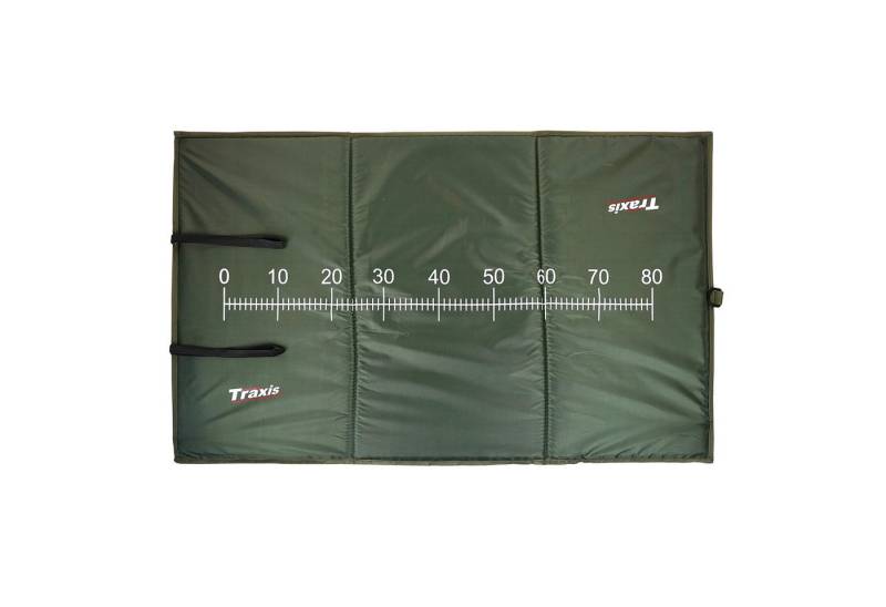 Traxis Angelkescher Abhakmatte 100 x 60 cm mit Maßband – Robust, Leicht & Wasserfest (1-St) von Traxis