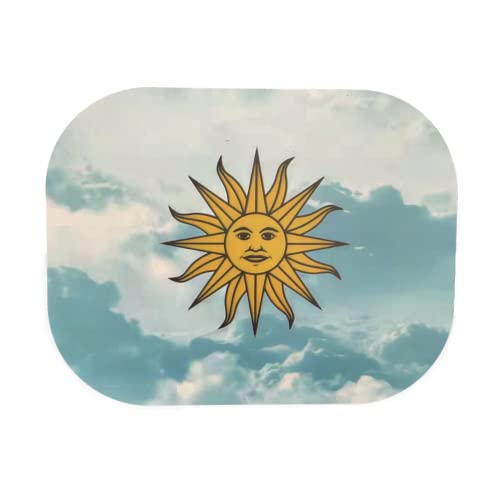 Rolltablett Magnetdeckel "Sun Face in Clouds" 14 x 17,8 cm Tabak-Rauch-Zubehör - Tablett God von Tray God