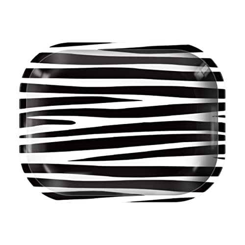 Rolltablett "Zebra" 14 x 17,8 cm Tabakrauch-Zubehör – Tablett God von Tray God