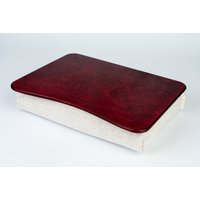 Kissen Bett Tablett Rot/Laptop Ständer von TrayItEU