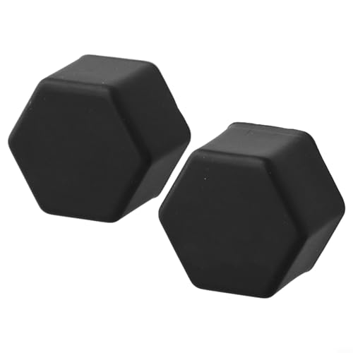 2-teiliges Mutternstopper-Set für Kukirin für G3 für Pro Scooter mit Silikonabdeckung, Motorwelle und Wippwelle zum Schutz, Anti-Rost und verschleißfestes Zubehör (Wippwellenmutter) von Trayneel