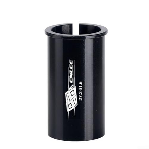 Aluminium-Sattelstützen-Unterlegscheibe für Fahrräder, verstellbar für mehrere Rohrdurchmesser (27,2–31,6) von Trayneel