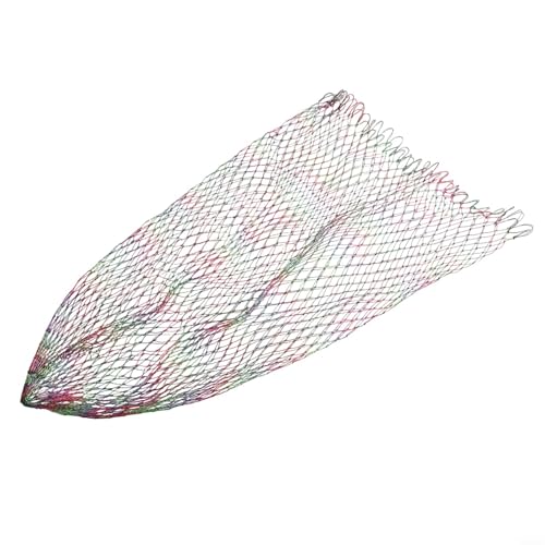Angelkescher aus Nylon, leicht und tragbar, passend für 40/50/60 cm Kreise, ideal für alle Angler (Durchmesser 50 cm) von Trayneel