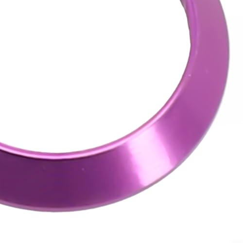 Angeln für Rutenreparatur Wicklung Checks, Aluminiumlegierung Trim Ring mit 9 15 5 mm Innendurchmesser (15,5 mm lila) von Trayneel