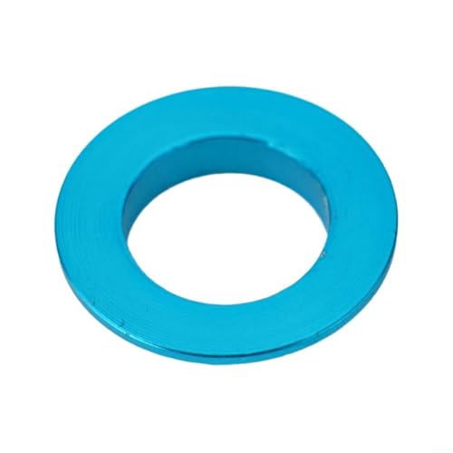Angeln für Rutenreparatur Wicklung Checks, Aluminiumlegierung Zierring mit 9 15 5 mm Innendurchmesser (10 mm blau) von Trayneel